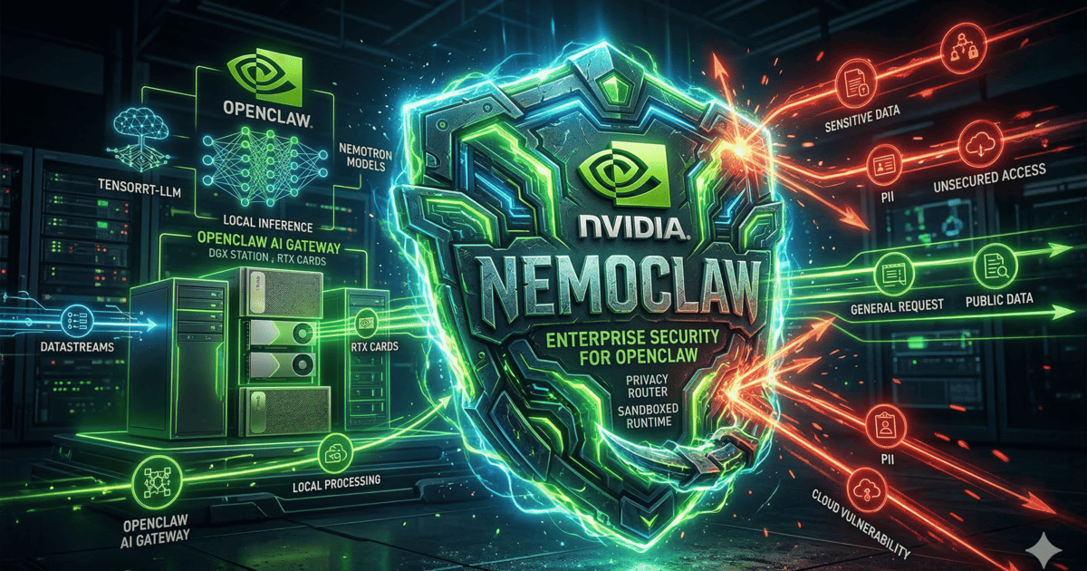 NVIDIA NemoClaw: Enterprise Security Comes to OpenClaw | ClawNest Blog